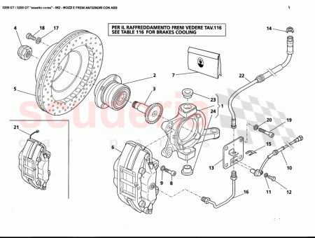Photo of RH ASSYRH PLATE SECURING ABS SENSOR…