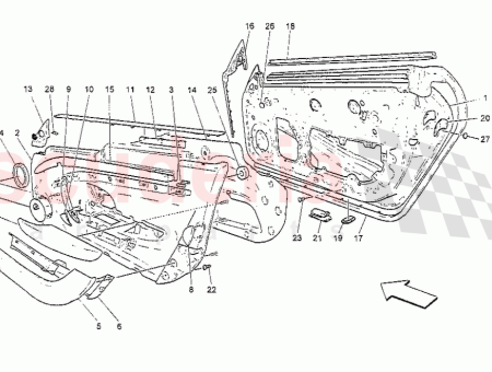 Photo of RH MAP POCKET LINING…