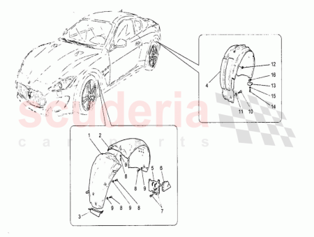 Photo of LH FRONT WHEELHOUSE GUARD REAR SIDE…
