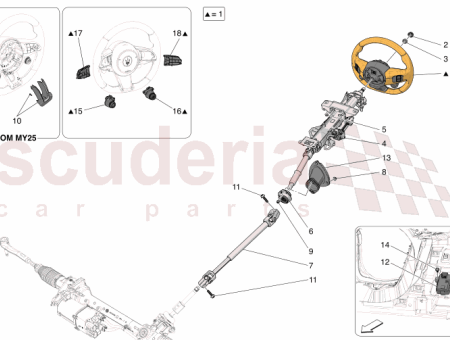 Photo of STEERING COLUMN ASSEMBLY…