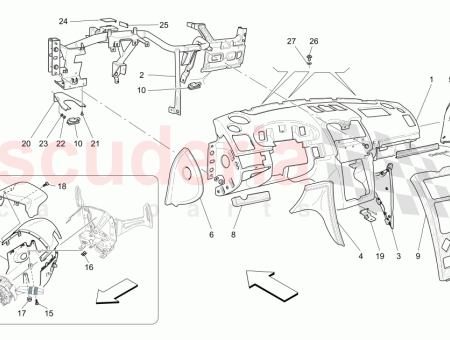 Photo of COMPLETE LOWER COVER FOR STEERING ROD…