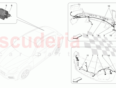 Photo of REAR BUMPER PARKING SENSOR BRIDLE…