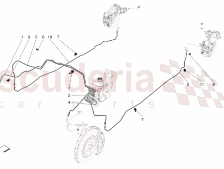 Photo of BRAKE PIPE REAR RH…