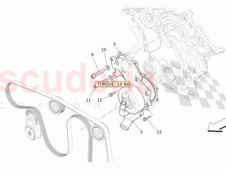 Photo of WATER PUMP ASSEMBLY…