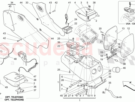 Photo of COMPLETE TUNNEL COVER CONSOLE BLU CHIARO LIGHT BLUE…
