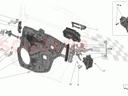 Photo of RH REAR DOOR CARRIER…