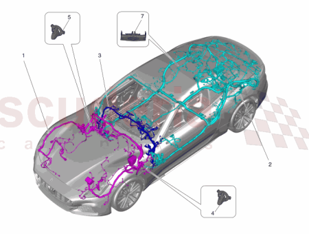 Photo of ENGINE COMPARTMENT WIRING HARNESS…