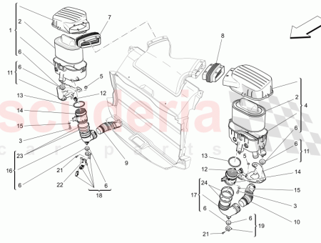 Photo of LH CLEAN AIR INTAKE SLEEVE KIT…