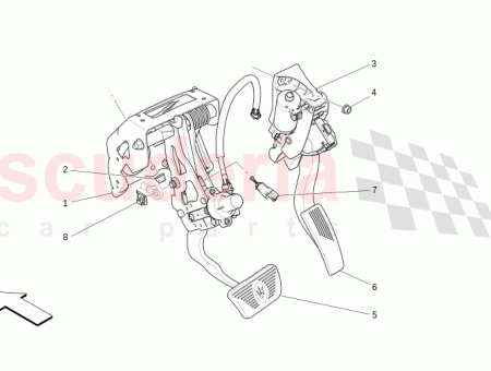 Photo of BRAKE PEDAL ASSEMBLY…