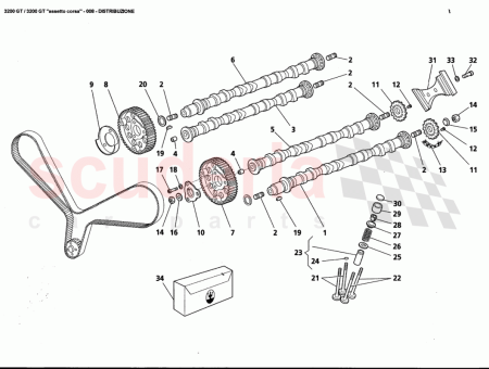 Photo of VALVE CLEARANCE ADJ CAP 3 050 THICK…