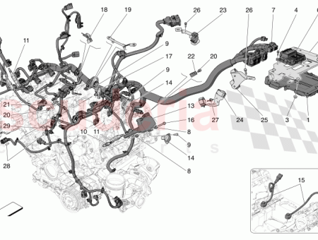 Photo of ENGINE INJECTION WIRING HARNESS…