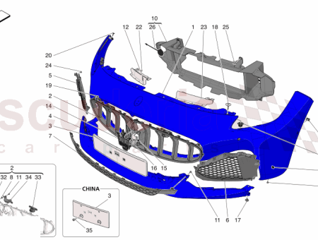 Photo of FRONT LICENSE PLATE HOLDER…