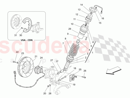 Photo of LH FRONT BRAKE DISC GUARD…