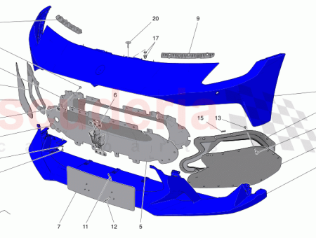 Photo of FRONT LICENSE PLATE HOLDER…