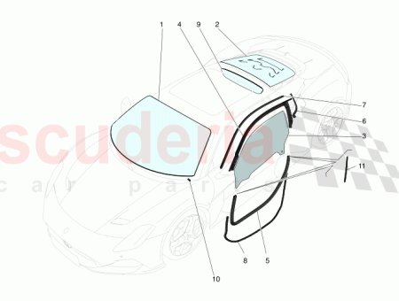 Photo of RH DOOR FRAMEWORK GASKET…
