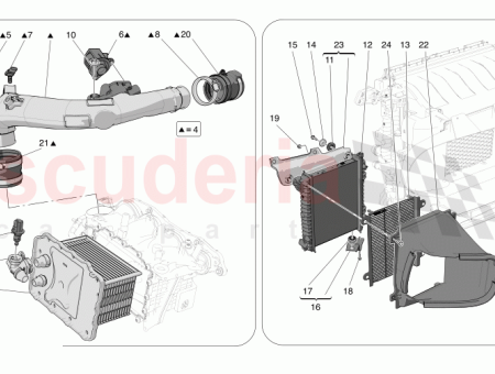 Photo of RH ENGINE RADIATOR…