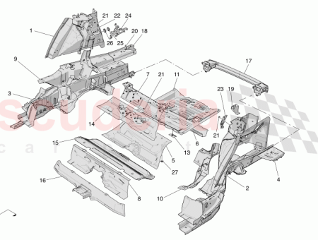 Photo of REAR CROSS MEMBER CONNECTING SIDE MEMBERS…