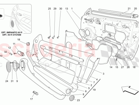 Photo of R H POCKET UPHOLSTERED BLU NAVY NAVY BLUE…