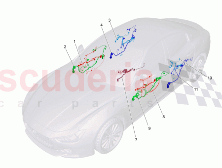 Photo of LH FRONT DOOR WIRING HARNESS BASIC SOUND SYSTEM…