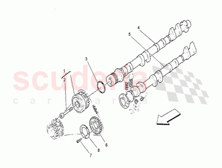 Photo of L H Intake Camshaft Engine Serial Number is…