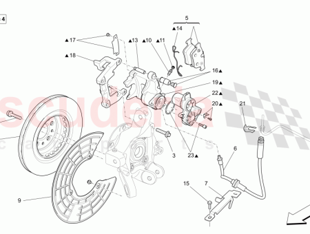 Photo of LH REAR CALIPER ASSEMBLY…