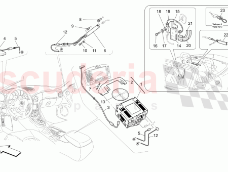 Photo of DIVERSITY BOX WINDSCREEN ANTENNA CONNECTING CABLE FOR JAPAN…