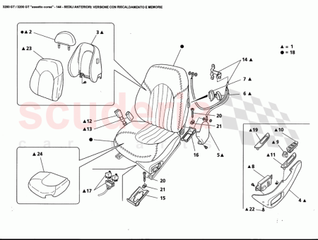 Photo of FRONT LH SEAT ASSY INDY MEMO…