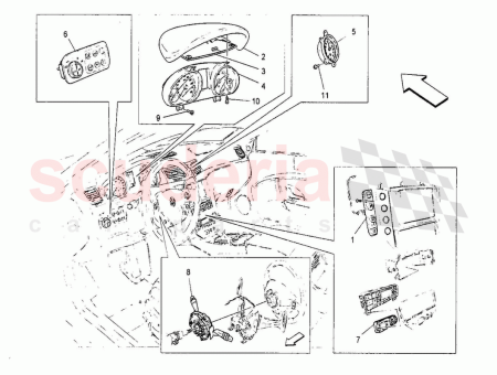 Photo of Dashboard Switch Panel RH Side…
