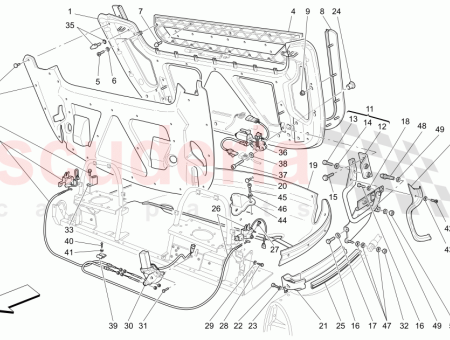 Photo of CAPOTE COVER MOULDING BORDEAUX BORDEAUX 66120007…