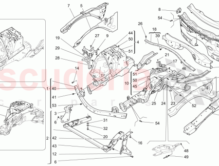 Photo of COMPLETE LH UPPER STRUT BOX SECTION…