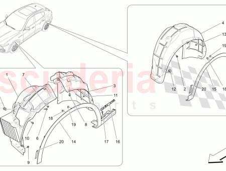 Photo of RH FRONT WHEEL HOUSING ARCH MOULDING…