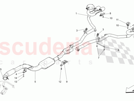 Photo of CENTRAL MUFFLER FASTENING BRACKET…