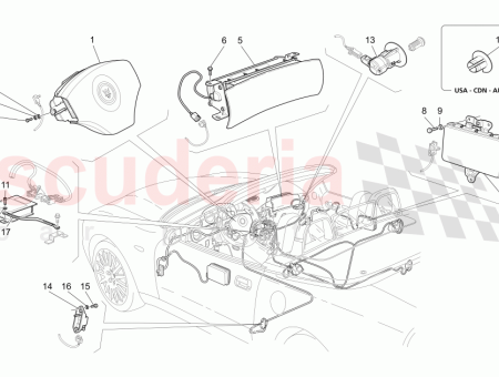 Photo of SIDE CRASH SENSOR…