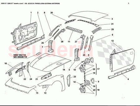 Photo of RH WINDSCREEN PILLAR TRIM…