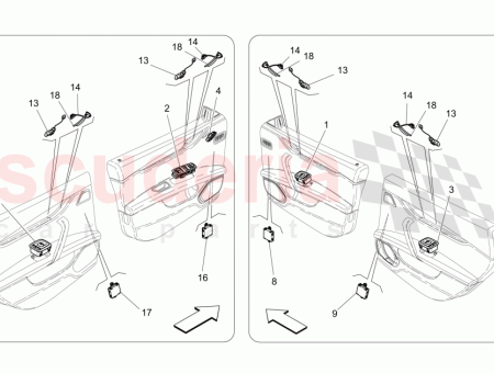 Photo of REAR LEFT DOOR CAN NODE ECU…