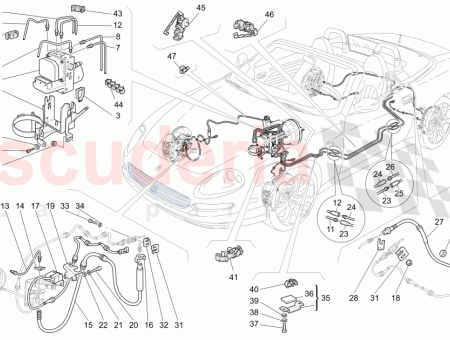 Photo of L H REAR CALIPER INTERMEDIATE BRAKE PIPE…