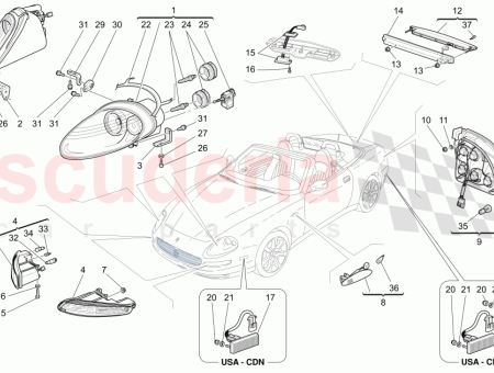 Photo of LH HEADLIGHT QUARZO DOLOMITE Cod PPG 203666 o…
