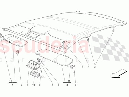 Photo of DRIVER SUN VISOR BORDEAUX BORDEAUX 364014601…
