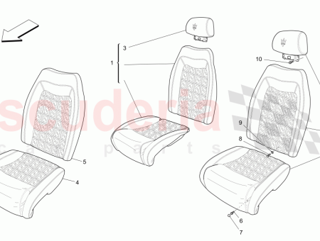 Photo of LH REAR SEAT BACKREST COVER…