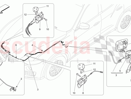 Photo of ENGINE BONNET OPENING CABLE…