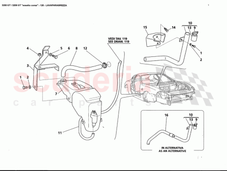 Photo of WIPER FLUID RESERVOIR MOVABLE BRACKET…