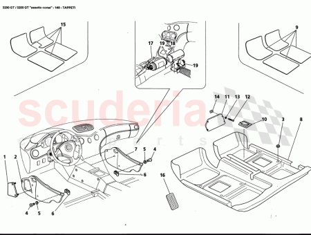 Photo of CARPETING AND MAT SECURING BOSSES KIT…