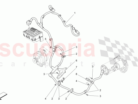 Photo of ALTERNATOR TO STARTER MOTOR CONNECTING CABLE…