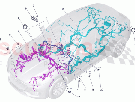 Photo of REAR WIRING HARNESS…