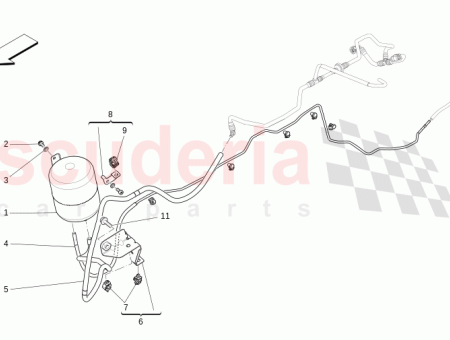 Photo of DEFLECTOR BRAKE CALIPER FRON…