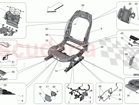 Photo of LH FRONT CUSHION FRAME…