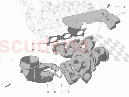 Photo of RH EXHAUST MANIFOLD HEAT SHIELD…