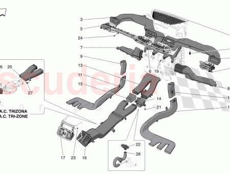 Photo of RH SIDE AIR DUCT ASSEMBLY…