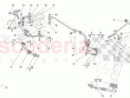 Photo of WATER RETURN PIPE FROM LH TURBINE…