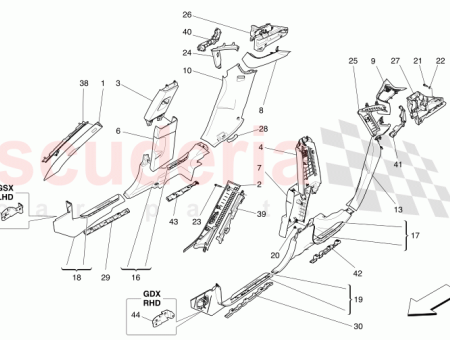 Photo of LH REAR EXTERNAL STRUCTURE U…
